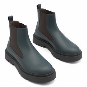 Call It Spring Men’s Chelsea Tidal Boots Blue Gray Pull On Size 13